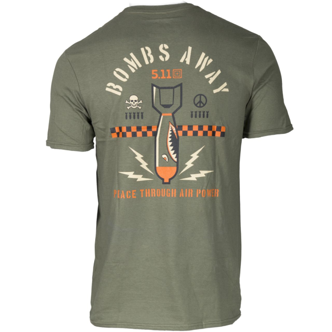 Koszulka 5.11 Bombs Away T-shirt - Military Green (76282-225)