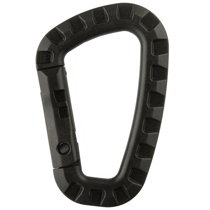 Karabińczyk M-Tac Plastic Carabiner - Czarny