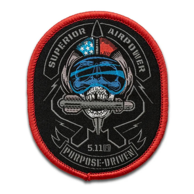 Naszywka 5.11 Skull Fighter Patch (92331)