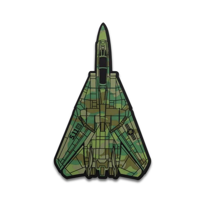 Naszywka 5.11 Earth Camo F14 Patch Morale Patch (92165)