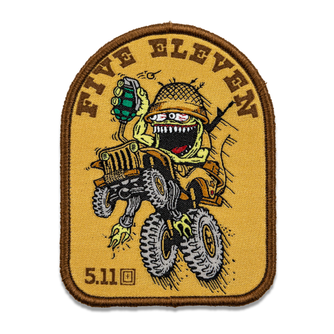 Naszywka 5.11 Wild Willy Grenade Morale Patch (92180)