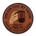 Naszywka 5.11 Coffee Leather Morale Patch (92185)
