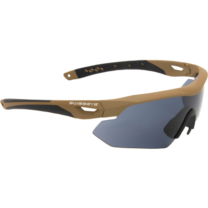 Okulary Balistyczne Swiss Eye Nighthawk - Brown (40292)