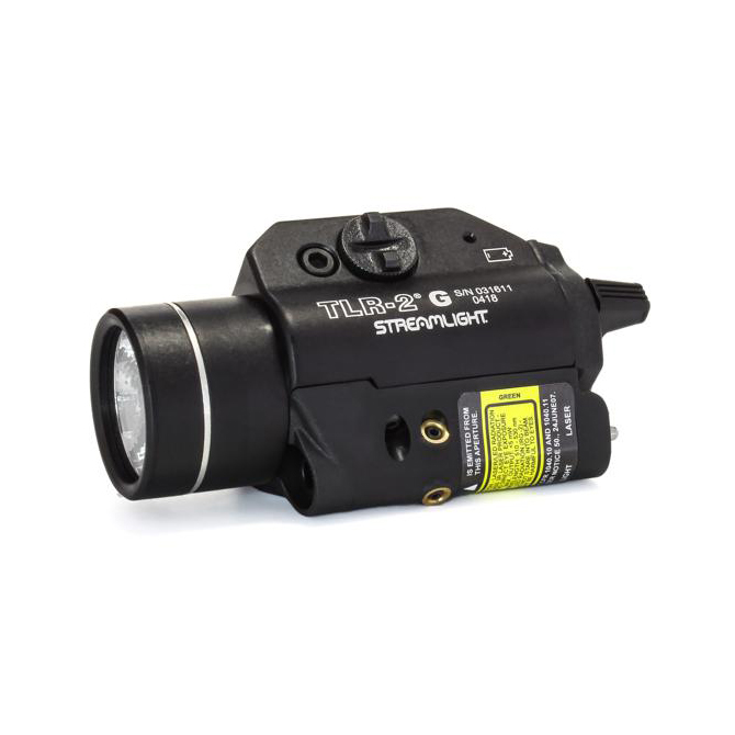 Latarka Streamlight TLR-2 G 300 lm + Green Aiming Laser - Czarna (69250)