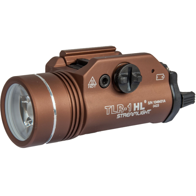 Latarka Streamlight TLR-1 HL 1000 lm - FDE Brown (69267)