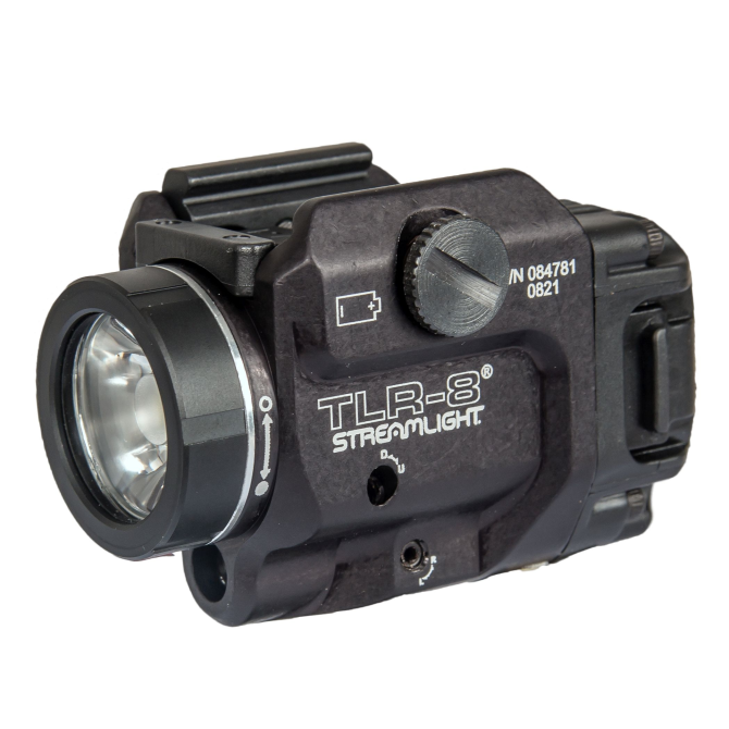 Latarka Streamlight TLR-8 500 lm + Red Aiming Laser - Czarna (69410)