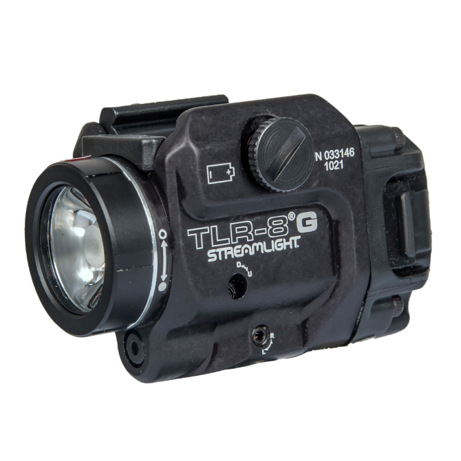 Latarka Streamlight TLR-8 G 500 lm + Green Aiming Laser - Czarna (69430)