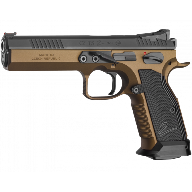 Pistolet CZ TS 2 Deep Bronze - 9x19mm - Bronze