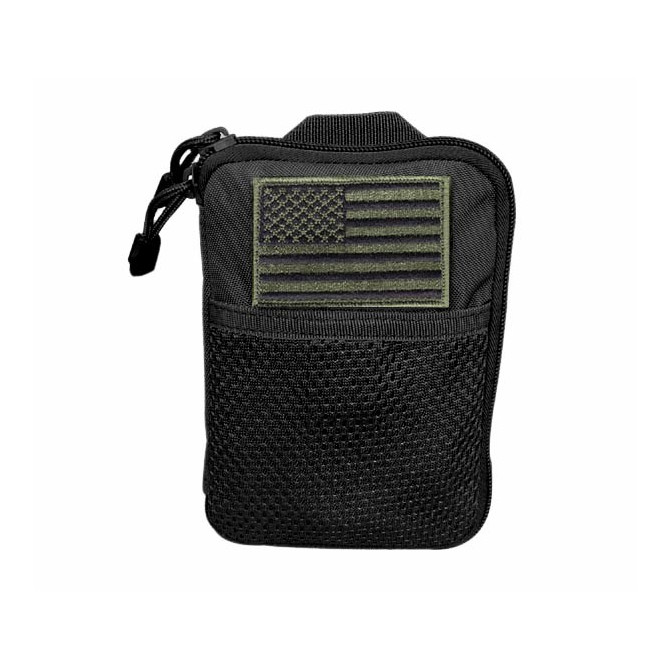 Kieszeń Condor Pocket Pouch with US Flag Czarna (MA16-002)