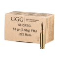 Amunicja GGG .223REM 55gr/3,56g FMJ - GPR11