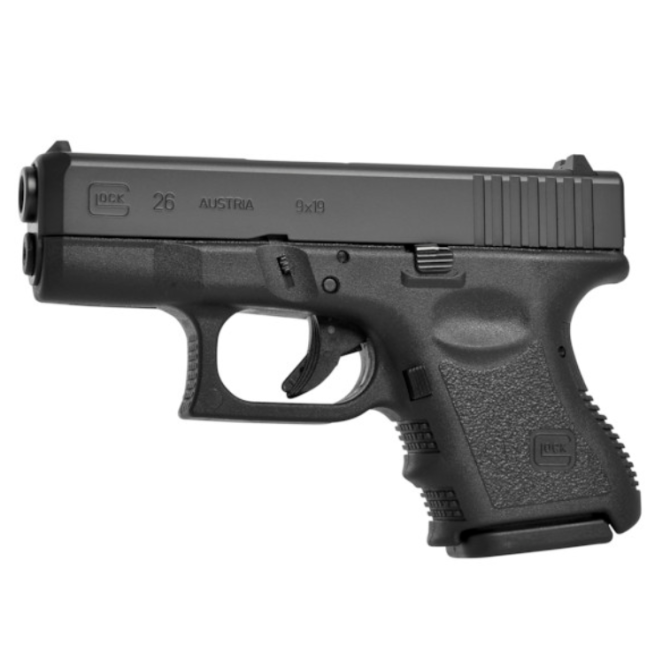 Pistolet Glock 26 gen. 3 - 9x19mm - Czarny (2148)