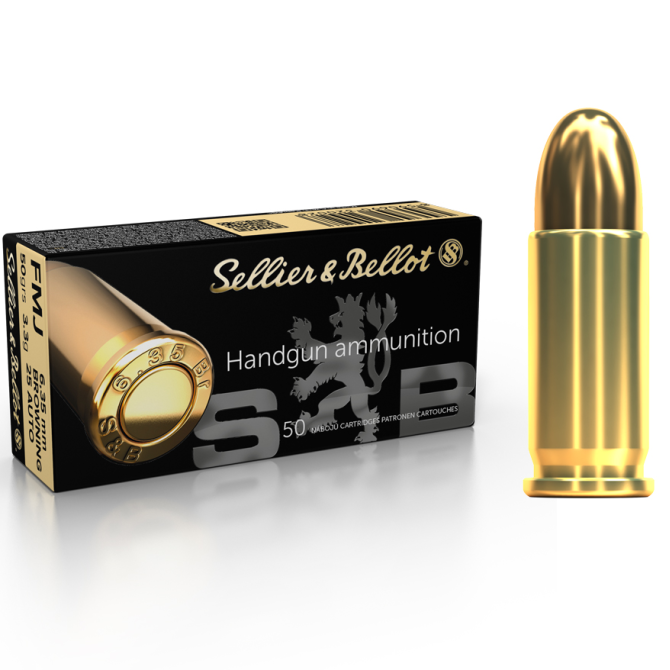 Amunicja Sellier & Bellot .25ACP/6,35Brow 50gr/3,3g FMJ