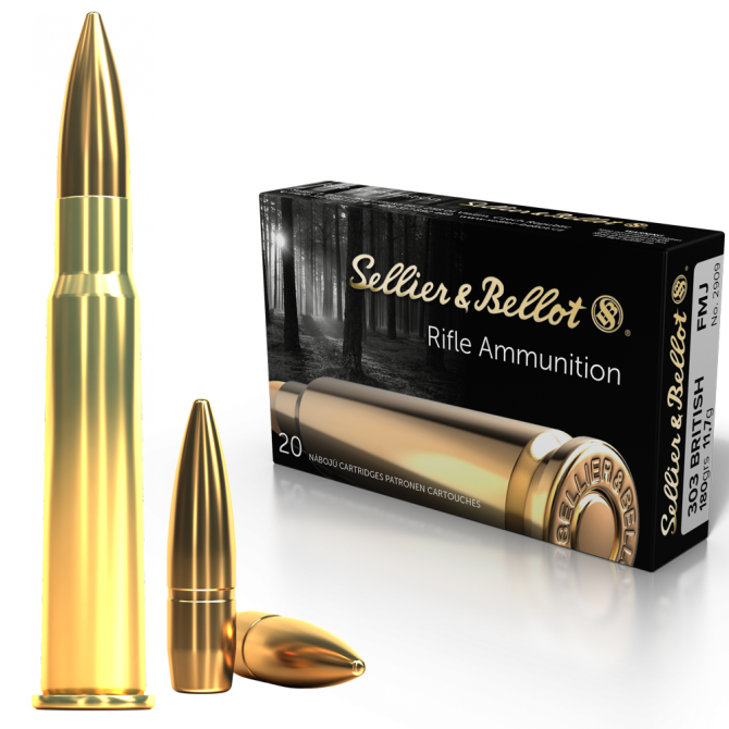 Amunicja Sellier & Bellot .303 British 180gr/11,7g FMJ