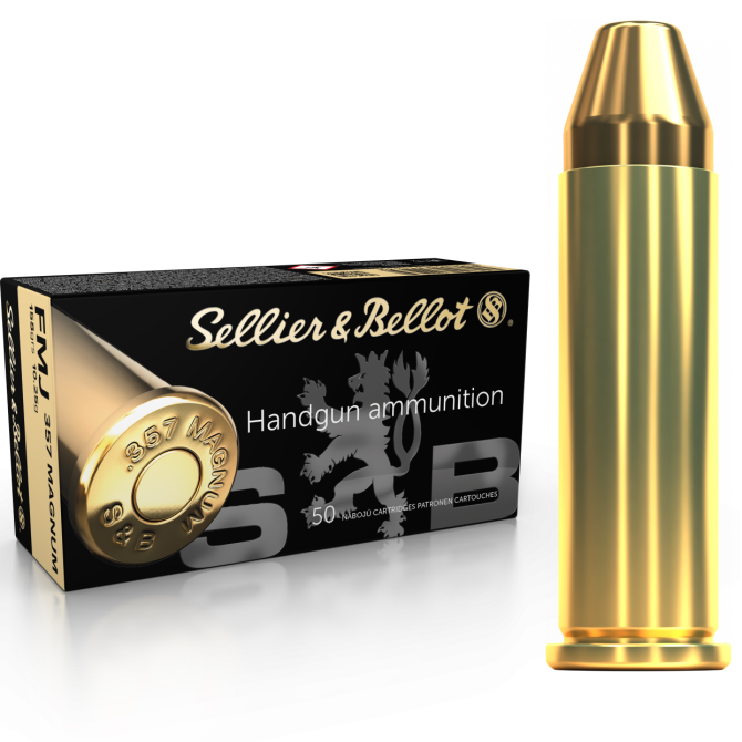 Amunicja Sellier & Bellot .357MAG 158gr/10,25g FMJ