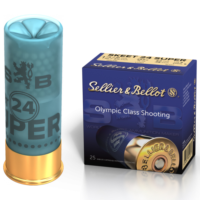 Amunicja Sellier & Bellot 12/70 24g 2,0mm Skeet Super