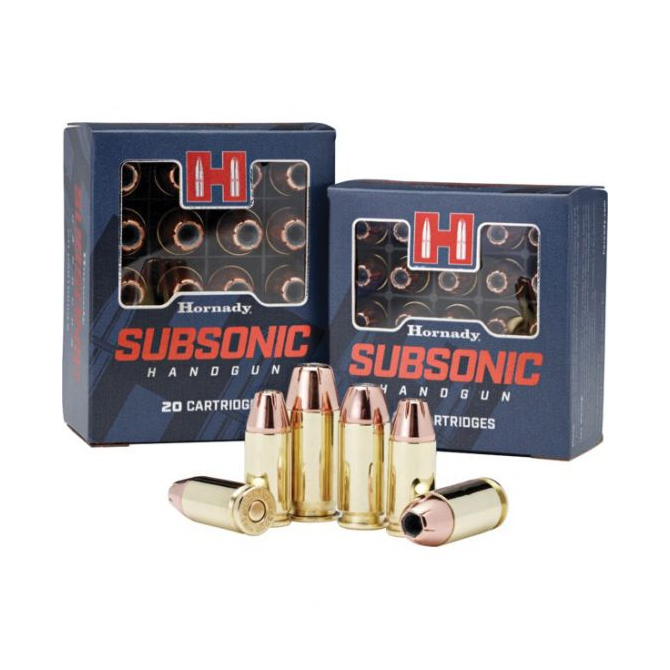 Amunicja Hornady 9x19 147gr/9,5g XTP Subsonic