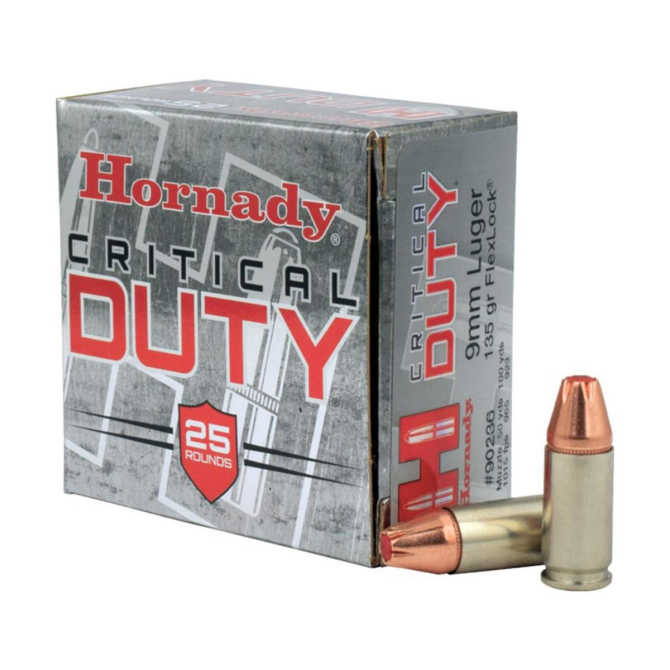 Amunicja Hornady 9x19 135gr/8,75g FlexLock Critical Duty