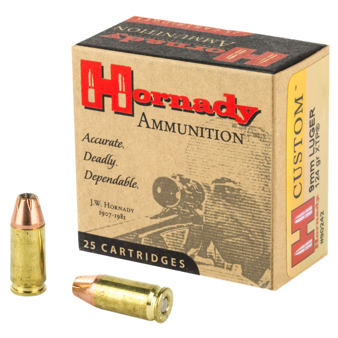 Amunicja Hornady 9x19 124gr/8g XTP