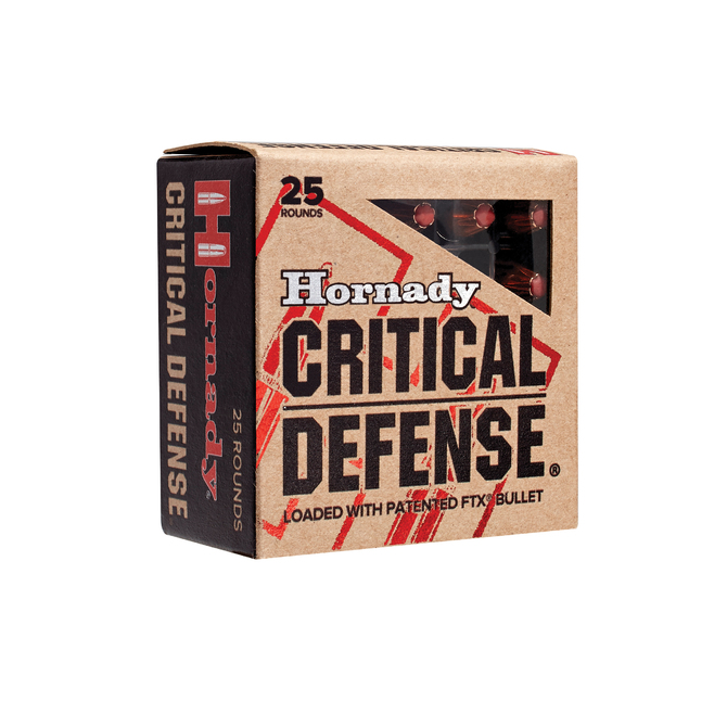 Amunicja Hornady 9x19 115gr/7,45g FTX Critical Defense