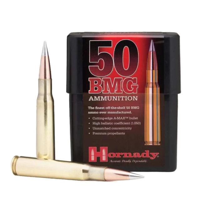 Amunicja Hornady .50 BMG 750gr/48,6g A-MAX