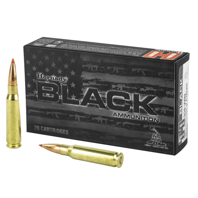 Amunicja Hornady .308WIN 155gr/10g A-MAX Black