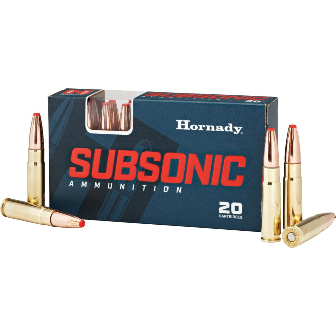 Amunicja Hornady .300AAC 190gr/12,3g Sub-X Subsonic