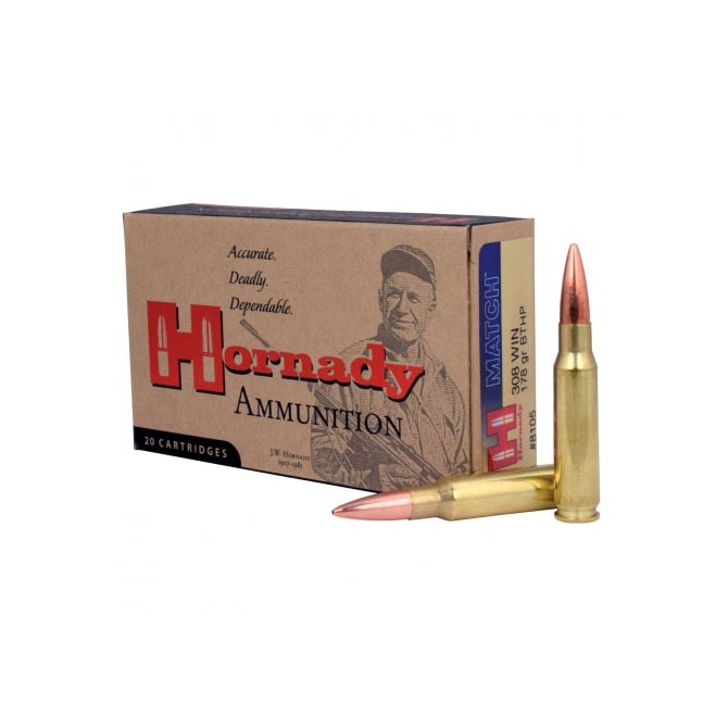 Amunicja Hornady .308WIN 178gr/11,5g BTHP Match