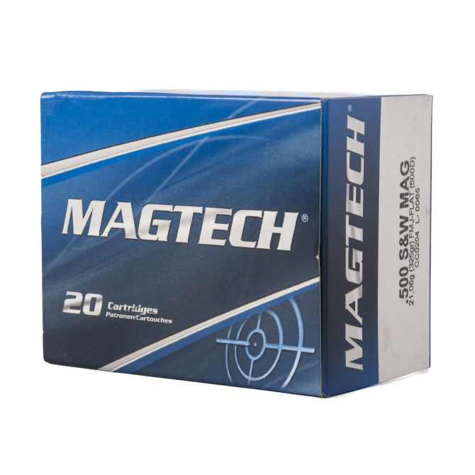 Amunicja Magtech .500S&W 325gr/21,06g FMJ-FLAT