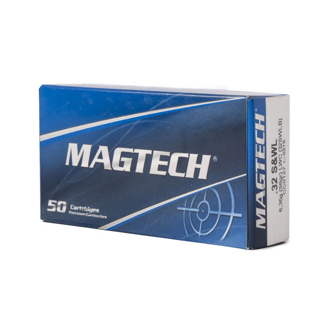 Amunicja Magtech .32S&W 98gr/6,35g LWC