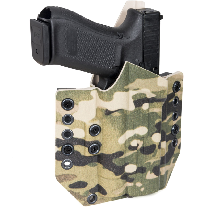 Kabura Doubletap OWB Gear Holster - Glock 17 + Streamlight TLR1 - Supercam