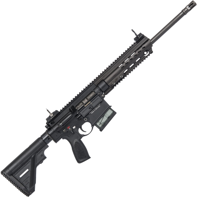 Karabin Heckler & Koch MR308 A3 16,5" Slim-Line Hkey Short - kal. .308 Win - Czarny HK-261440