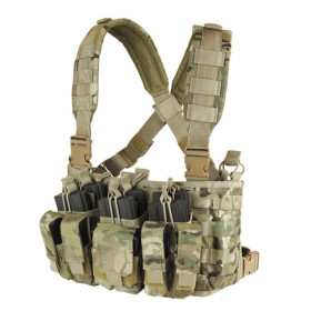 Army Combat Military Chest Rig Molle Assault Vest Webbing Pack Bag Surplus New 