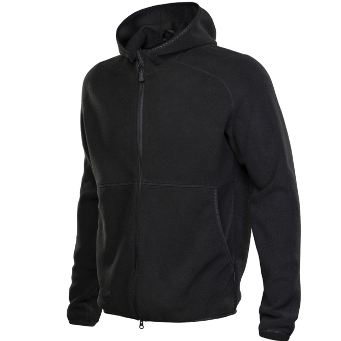 Bluza Polarowa M-Tac Microfleece Lite Hoodie - Czarna (20026002)