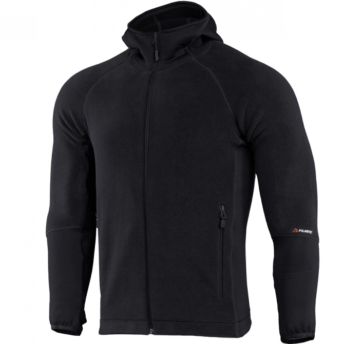 Bluza Polarowa M-Tac Polartec Sport Hoodie - Czarna (70067002)