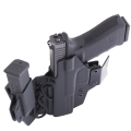 Kabura Doubletap Appendix Elastic IWB Holster - Glock 43X - Czarna
