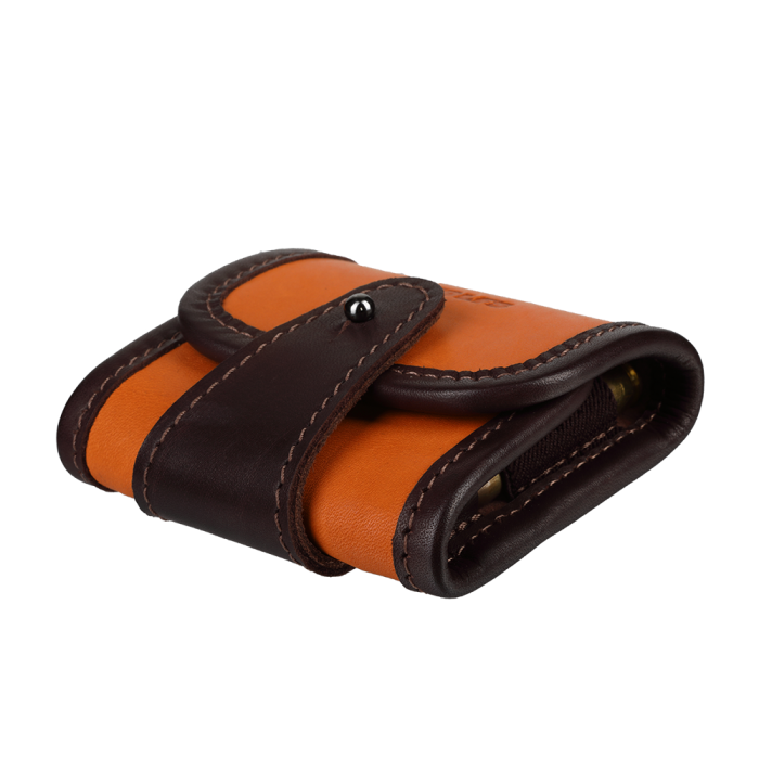 Ładownica myśliwska 2WOLFS ROE Ammo Holder - Leather Orange