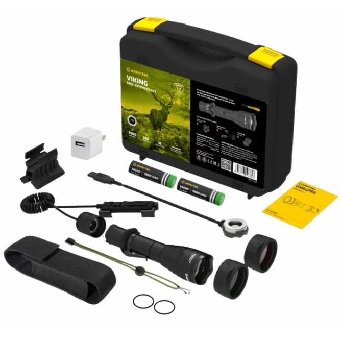 Latarka Taktyczna Armytek Viking Pro Extended Set