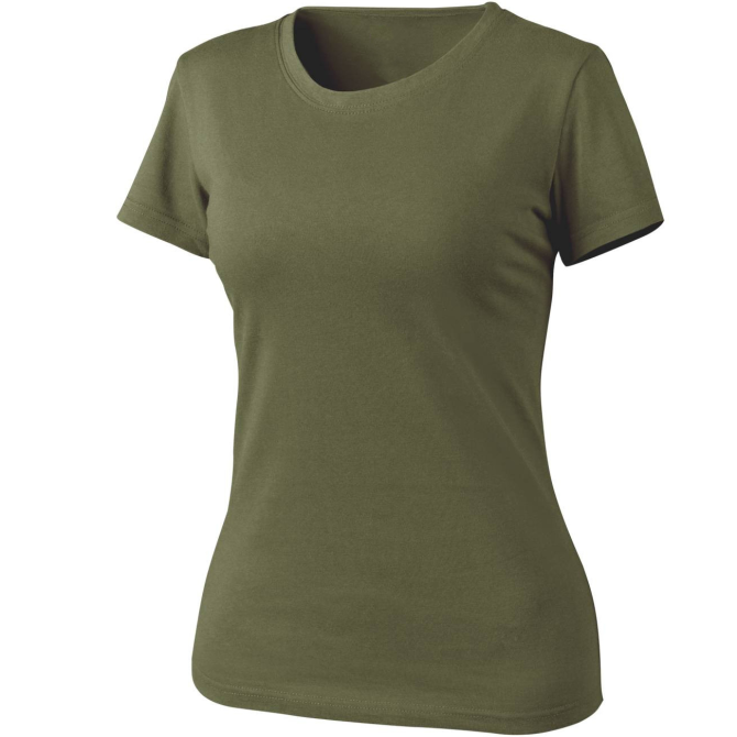 Koszulka Damska Helikon Slim Organic T-Shirt - Olive Green