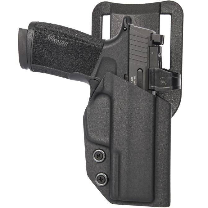 Kabura Doubletap OWB Strighter Holster - Walther PDP 4'' - Czarna