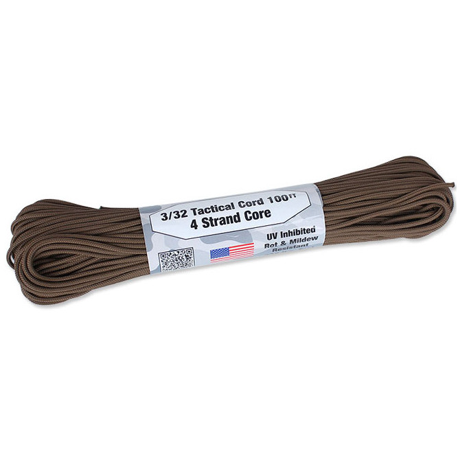 Linka Tactical Cord 3/32- 2.2 mm - Brązowa