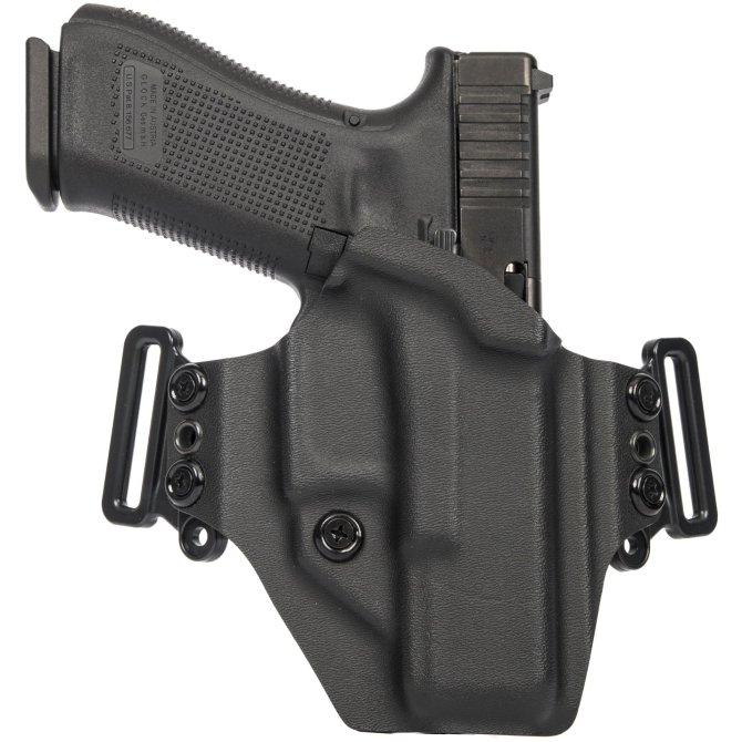 Kabura GR Kydex Minimalist OWB Holster - Glock 19 - Czarna