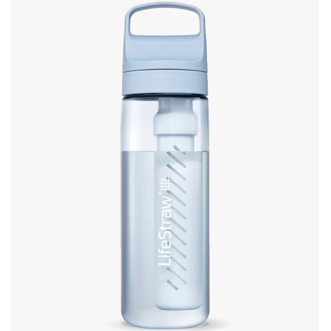 Butelka z filtrem do wody LifeStraw Go 2.0 Water Filter Bottle - 650 ml - Icelandic Blue