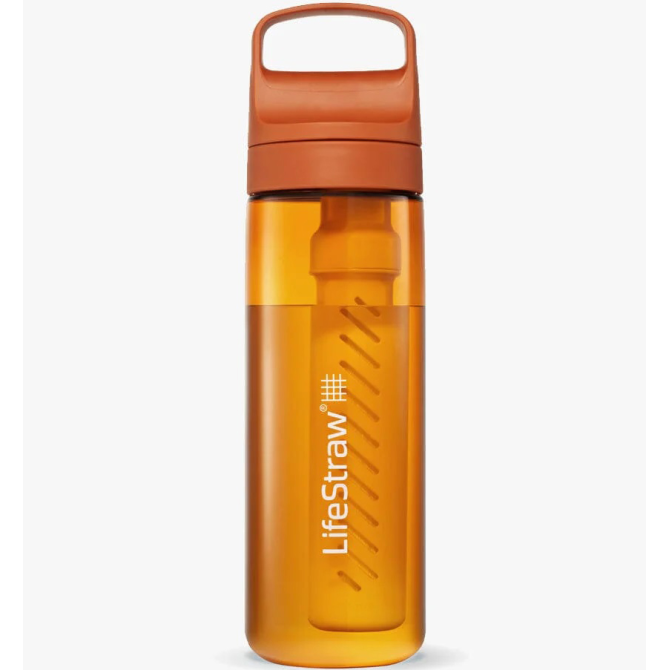 Butelka z filtrem do wody LifeStraw Go 2.0 Water Filter Bottle - 650 ml - Kyoto Orange