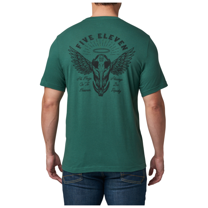 Koszulka 5.11 All Hogs Go To Heaven T-shirt - Trekking Green (76145-1011)