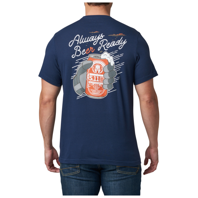 Koszulka 5.11 Always Beer Ready T-shirt - Pacific Navy (76147-721)