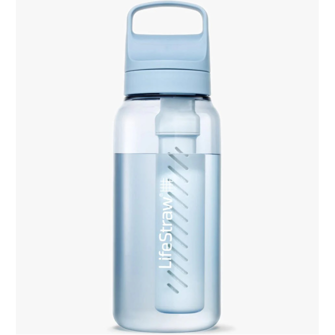 Butelka z filtrem do wody LifeStraw Go 2.0 Water Filter Bottle - 1l - Icelandic Blue