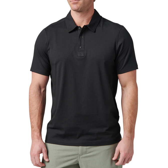 Koszulka 5.11 Archer Crest Polo Short Sleeve - Czarny (41297-019)