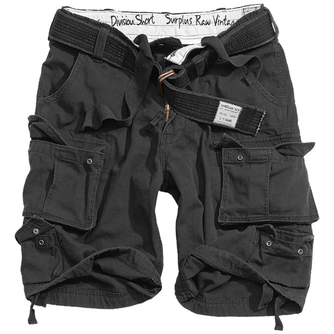 Spodenki Surplus Division Short - Czarne