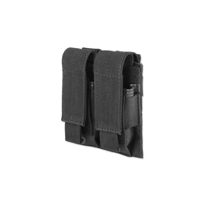 Ładownica Mil-Tec Double Pistol Magazine Pouch - Czarna (13495502)