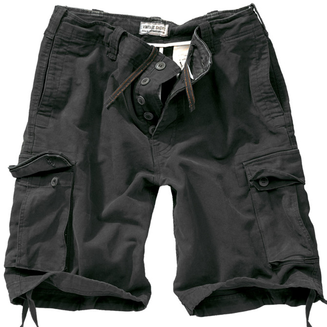 Spodenki Surplus Vintage Shorts - Czarne